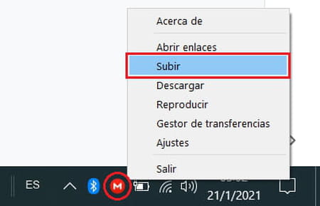 ¿Cómo subir archivos a MEGA desde tu computadora?