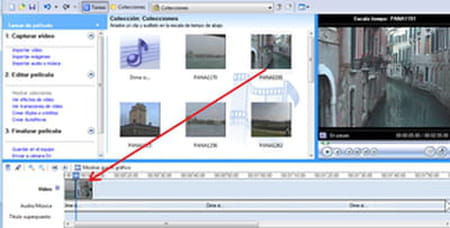 Crear un vídeo en Windows Movie Maker