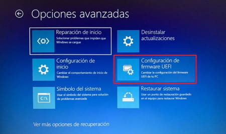 Cómo entrar en la BIOS en Windows 10 y 8