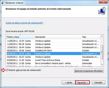 Quitar el modo de suspensión en Windows 7