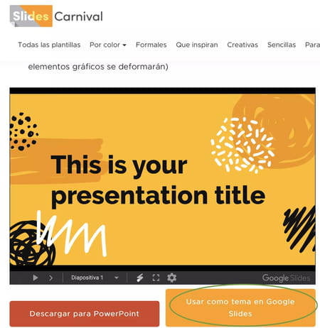 Descargar temas para Google Slides