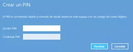 Crear un PIN en Microsoft Surface