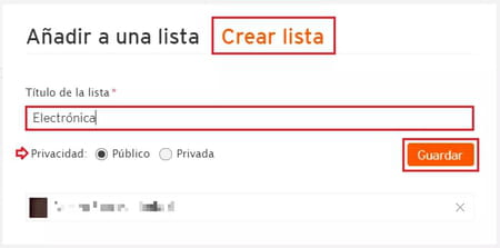 Crear una lista de reproducción SoundCloud en el navegador web